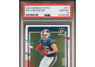 2023 Panini Donruss Optic Dalton Kincaid #211 PSA 10 Buffalo Bills!