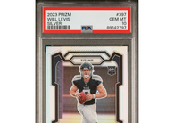 2023 Panini Prizm Will Levis #397 Silver PSA 10 Titans!