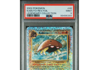 2002 PokéMon Kabuto-Rev. Foil #48 Legendary Collection PSA 9!