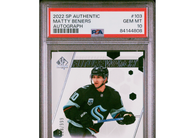 2022 SP Authentic Matty Beniers #103 Autograph PSA 10 Kraken!
