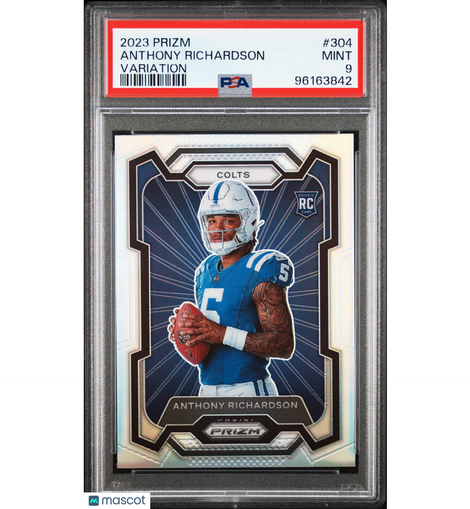 2023 Panini Prizm Anthony Richardson #304 Variation PSA 9 Colts!