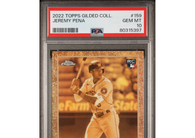 2022 Topps Gilded Collection Jeremy Pena #159 PSA 10 Houston Astros!
