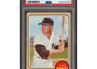 1968 Topps Mickey Mantle #280 New York Yankees vintage baseball card professionally graded PSA 2 GOOD.