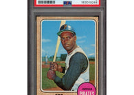 1968 Topps Roberto Clemente #150 Pittsburgh Pirates vintage baseball card professionally graded PSA 3 VG.