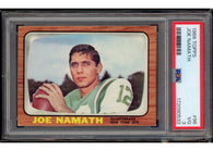 1966 Topps Joe Namath #96 New York Jets vintage football card professionally graded PSA 3 VG.