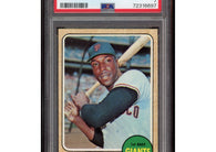 1968 Topps Willie McCovey #290 San Francisco Giants vintage baseball card professionally graded PSA 7 NM.