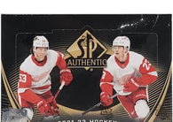 2021-22 Upper Deck SP Authentic Hockey Hobby Box
