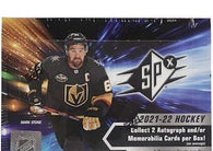 2021-22 Upper Deck SPx Hockey Hobby Box