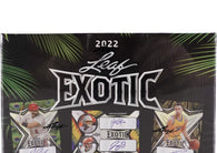 2022 Leaf Exotic Multi-Sport Hobby Box