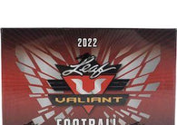2022 Leaf Valiant Football Hobby Box