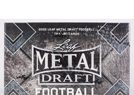 2022 Leaf Metal Draft Football Hobby Box