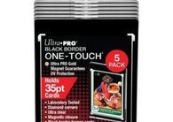 Ultra Pro Black Border One-Touch Magnetic 35pt 5 Pack - MP Sports Cards