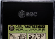 1967 topps carl yastrzemski #355 sgc 4